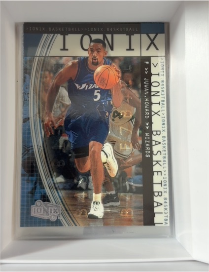 1999-00 Upper Deck Ionix #60 Juwan Howard Washington Wizards — front