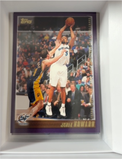 2000-01 Topps #161 Juwan Howard — front