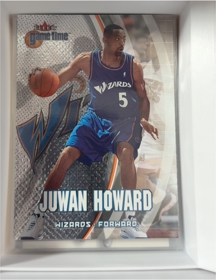 2000-01 Fleer Game Time #8 Juwan Howard — front