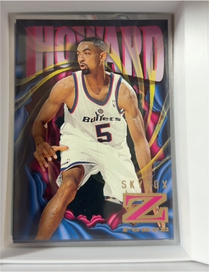 1996-97 Skybox Z-Force #95 Juwan Howard — front