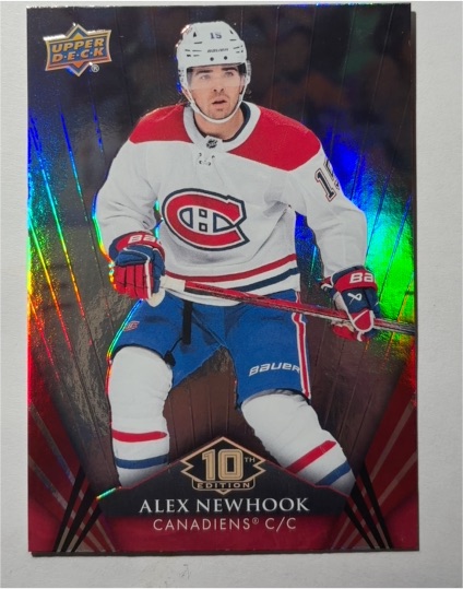 2024-25 Upper Deck Tim Hortons #80 Alex Newhook — front