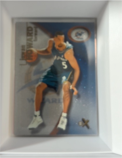 2000-01 Fleer EX #98 Juwan Howard — front
