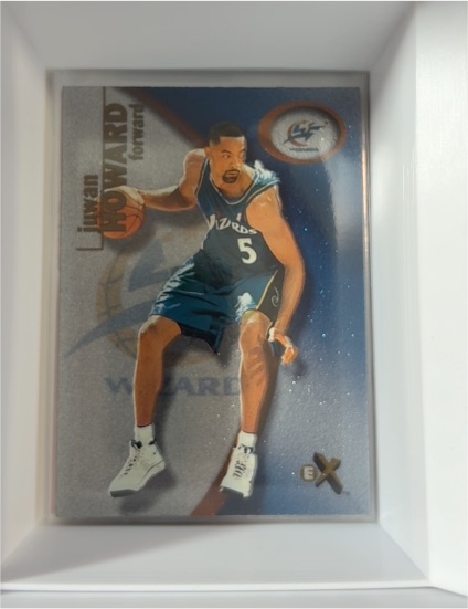 2000-01 Fleer EX #98 Juwan Howard — front