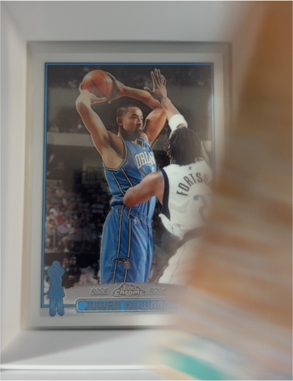 2003-04 Topps Chrome #59 Juwan Howard Orlando Magic — front