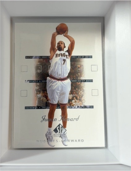2001-02 Upper Deck SP Authentic #21 Juwan Howard — front