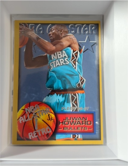1996-97 Fleer #297 NBA All-Star Retro Juwan Howard — front