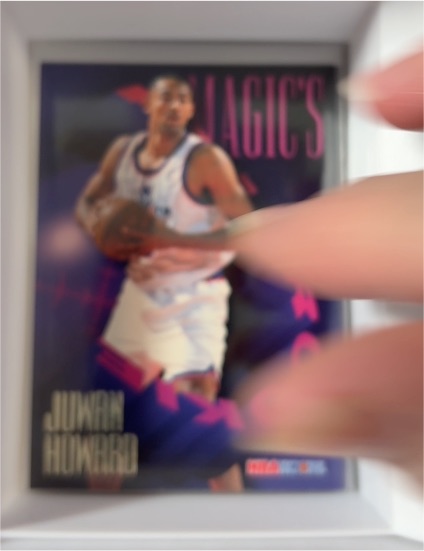 1994 Skybox Hoops Magic's All-Rookie Team #AR-5 Juwan Howard — front