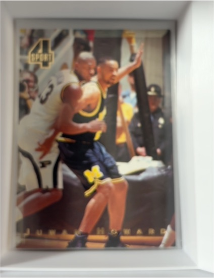1994 Classic 4 Sport #5 Juwan Howard — front