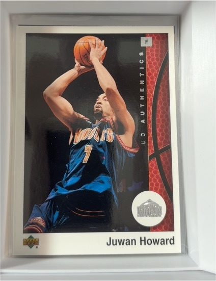 2002-03 Upper Deck Authentics #19 Juwan Howard — front