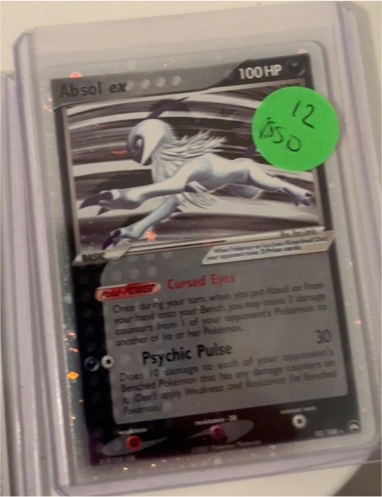 2007 Pokemon EX Power Keepers #92 Absol ex — front