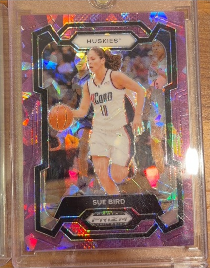 2024 Panini Prizm Draft Picks #58 Sue Bird Purple Wave — front