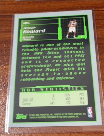 1997-98 Topps #27 Juwan Howard — front