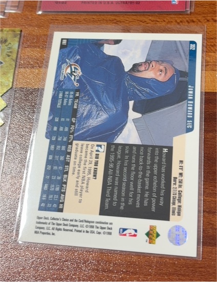 1995-96 Upper Deck #32 Juwan Howard — front
