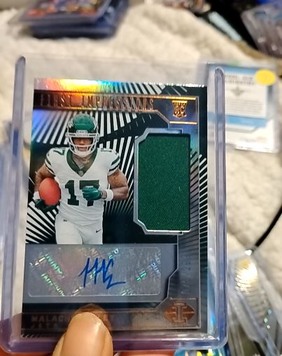 2024 Panini Illusions First Impressions #115 Malachi Corley — front
