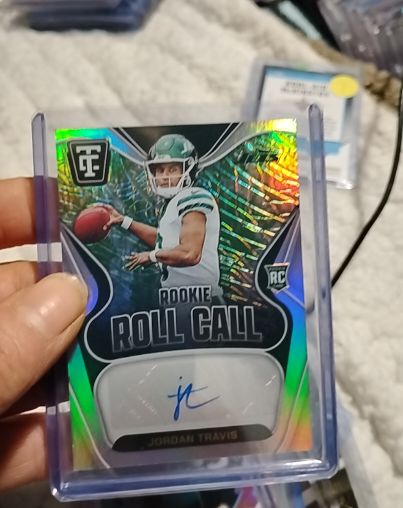 2024 Panini Totally Certified Rookie Roll Call #RRC-JTS Jordan Travis — front