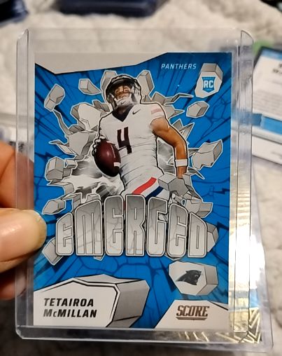 2025 Panini Score Emerged #8 Tetairoa McMillan — front