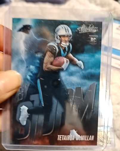 2025 Panini Absolute #16 Tetairoa McMillan By Storm — front