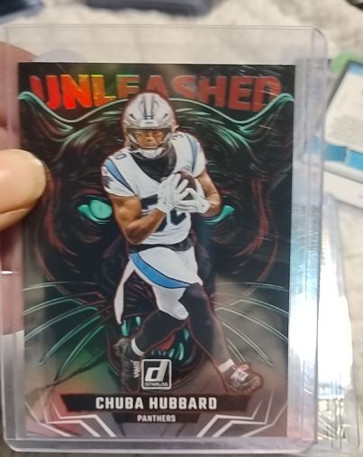 2024 Donruss Unleashed #Chuba Hubbard — front