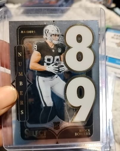 2024 Panini Select #12 Brock Bowers Select Numbers — front