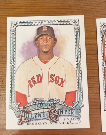 2025 Topps Allen & Ginter #8 Pedro Martinez — front