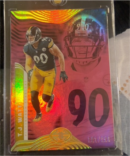 2022 Panini Illusions #85 T.J. Watt — front