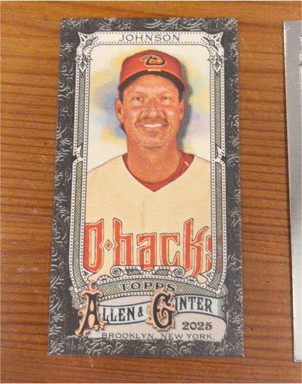 2025 Topps Allen & Ginter #4 Randy Johnson — front