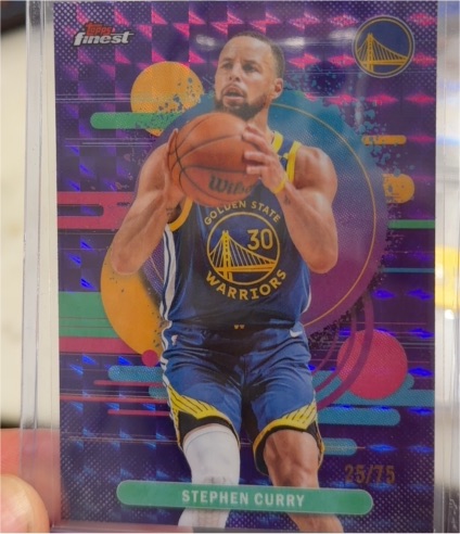 2025-26 Topps Finest #163 Stephen Curry — front
