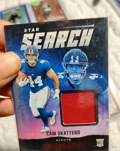 2025 Panini Rookies & Stars #SS-CSO Cam Skattebo Star Search — front
