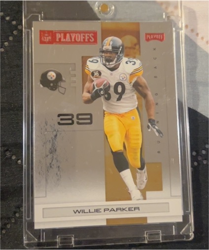 2007 Playoff NFL Playoffs #39 Willie Parker — front