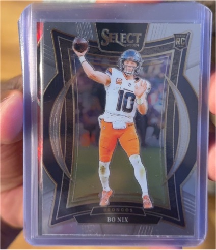 2024 Panini Select #30 Bo Nix — front