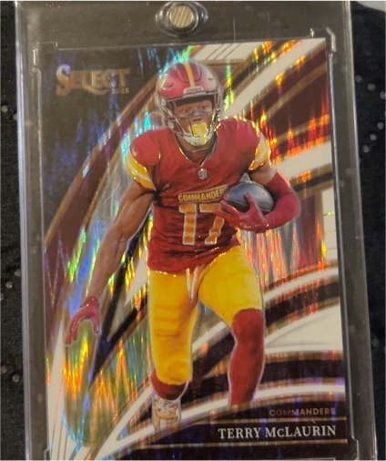 2025 Panini Select #288 Terry McLaurin Club Level — front