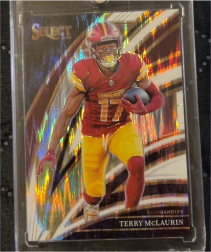 2025 Panini Select #288 Terry McLaurin Club Level — front