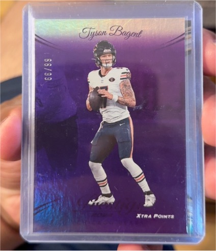 2024 Panini Prestige #48 Tyson Bagent Xtra Points — front