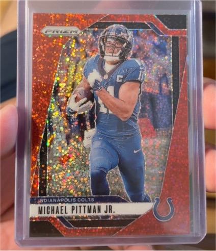 2024 Panini Prizm #123 Michael Pittman Jr. — front