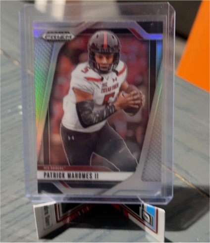 2025 Panini Prizm Draft Picks #198 Patrick Mahomes II Silver Prizm — front