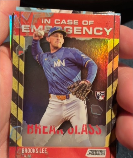 2025 Topps Stadium Club #ICE-20 Brooks Lee — front