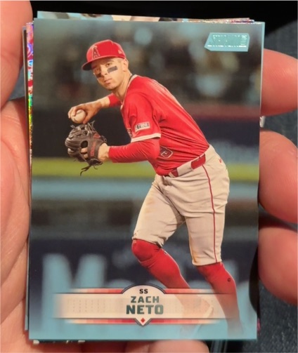 2025 Topps Stadium Club #37 Zach Neto — front
