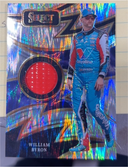 2025 Panini Select Sparks #S-WBN William Byron — front