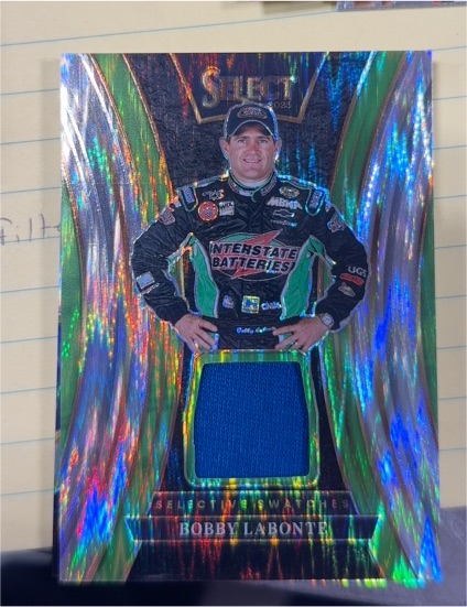 2025 Panini Select #SS-BLT Bobby Labonte Selective Swatches — front