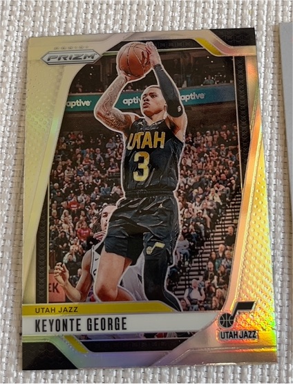 2024-25 Panini Prizm #87 Keyonte George — front