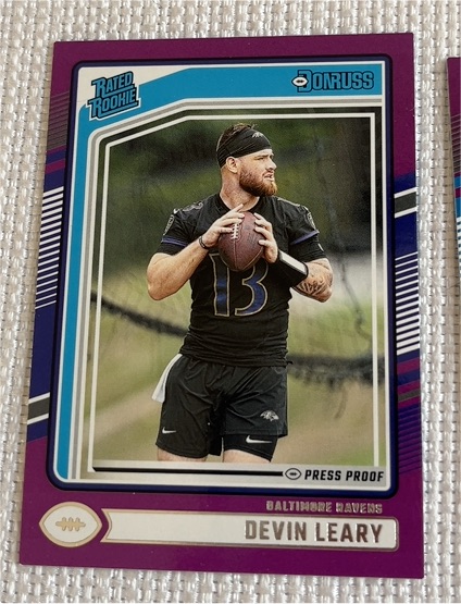 2024 Panini Donruss #329 Devin Leary — front