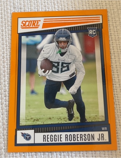 2022 Panini Score #397 Reggie Roberson Jr. — front