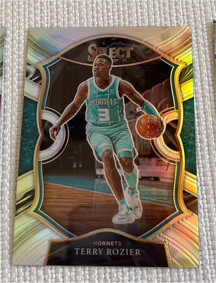 2020-21 Panini Select Concourse Silver Prizm #4 Terry Rozier — front