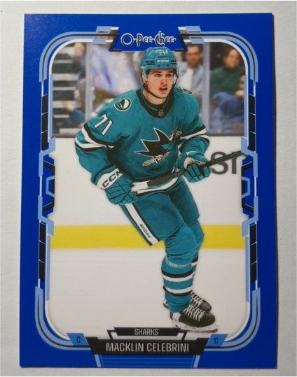 2025-26 O-Pee-Chee #119 Macklin Celebrini — front