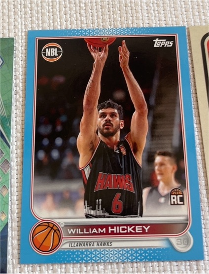 2022-23 Topps NBL #34 William Hickey — front