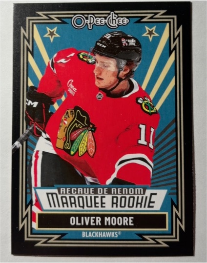 2025-26 O-Pee-Chee #558 Oliver Moore — front