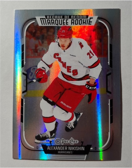 2025-26 O-Pee-Chee #549 Alexander Nikishin Marquee Rookie — front