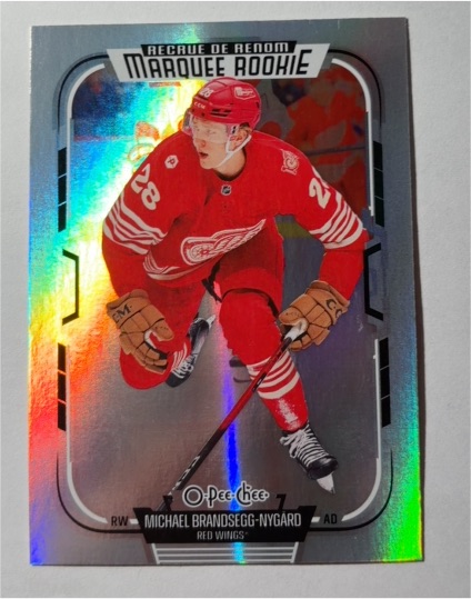 2025-26 O-Pee-Chee #584 Michael Brandsegg-Nygard — front