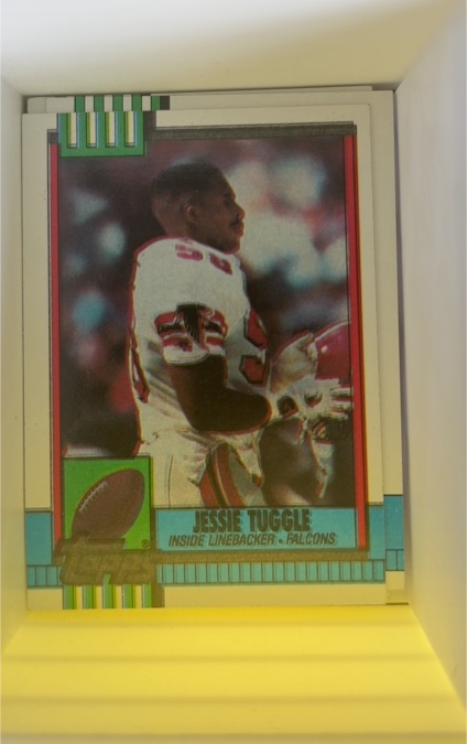 1990 Topps #479 Jessie Tuggle — front
