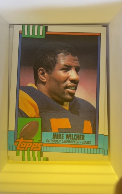 1990 Topps #80 Mike Wilcher — front